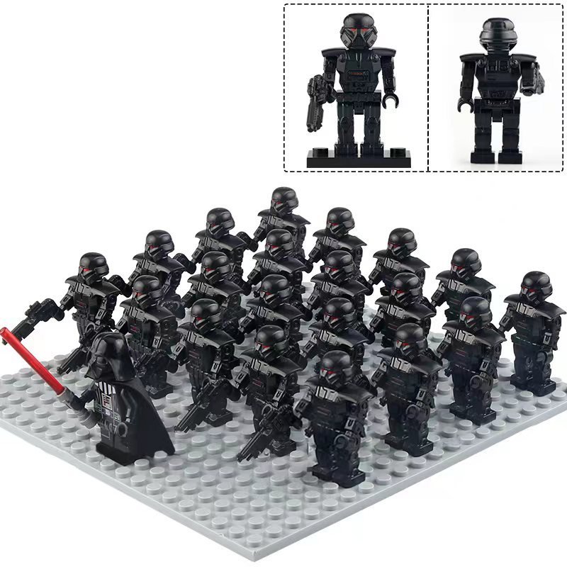 21pcs Dark Troopers (Phase III) Star Wars The Mandalorian Custom Minifigures Toy