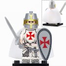Knights Templar - Crusader Army Medieval Minifigures Block Toys