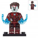 Zombie Tony Stark Iron Man (What If Marvel Zombies) Minifigures Block Toys