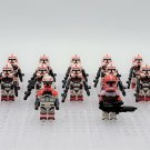 12pcs Star Wars Commander Thorn Fox Coruscant Guard Shock troopers Minifigures