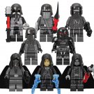 8pcs/set Star Wars Various Knights of Ren Darth Palpatine Custom Minifigures
