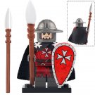 Malta Knight Hospitaller - Medieval Crusaders Minifigures Block Toys