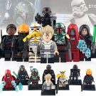 8pcs Star Wars Mandalorian Dark Trooper Luke Fennec Shand Boba Fett Minifigures