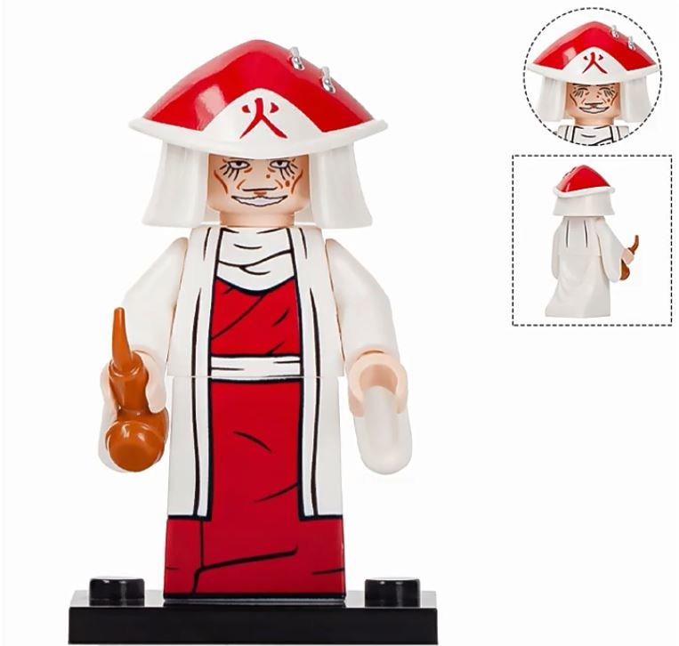 Hiruzen Sarutobi (Third Hokage) Naruto Shippuden Minifigures Block Toys