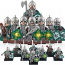 8pcs Rohan Army Archers Elite Soldiers The Lord of the Rings Custom Minifigures