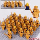 21pcs The Lord of the Rings Galadhrim Warriors The Silvan Elves Minifigures Toys