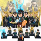 8pcs Loki 2021 President Loki TVA Uniform Frost Giant  Thor Ragnarok Minifigures