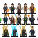 16pcs Collections Loki 2021 Sylvie Renslayer Mobius Kang Conqueror Minifigures
