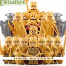 16pcs The Hobbit Mirkwood Elf Armoured Elves Royal Guard Soldiers Minifigures