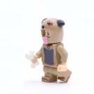Dog Pug Guy - Mascot Animal Costume Minifigures Block Toys