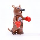 Kangaroo Girl - Mascot Animal Costume Minifigures Block Toys