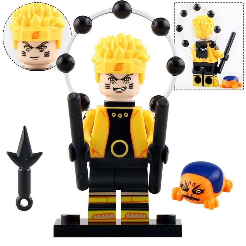 Naruto Six Paths Sage Mode - Naruto Shippuden Minifigures Block Toys