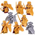 8pcs Lord of the Rings Silvan Elves The Mirkwood Elf Palace Guard Minifigures