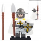 Teutonic Knights (Eagle Shield) Medieval Crusaders Minifigures Block Toys
