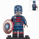 John Walker/Captain America/US Agent - Falcon and the Winter Soldier Minifigures