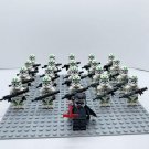 21Pcs/set 442nd Siege Battalion Army Military Star Wars Minifigure Toys
