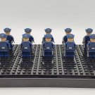 10pcs/set Star Wars Imperial Officers Custom Minifigures Building Toys