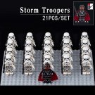 21pcs Moff Gideon and Remnant Stormtrooper Star Wars The Mandalorian Minifigures