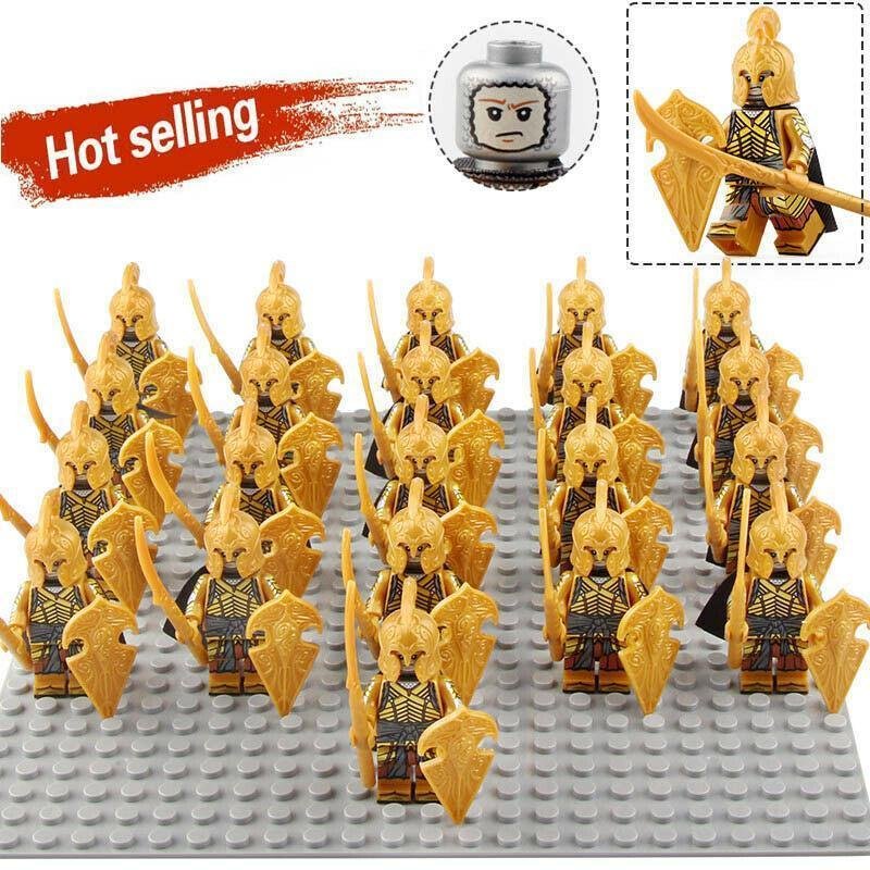 21pcs/set Galadhrim Warrior The Elves army The Lord Of The Rings Minifigure