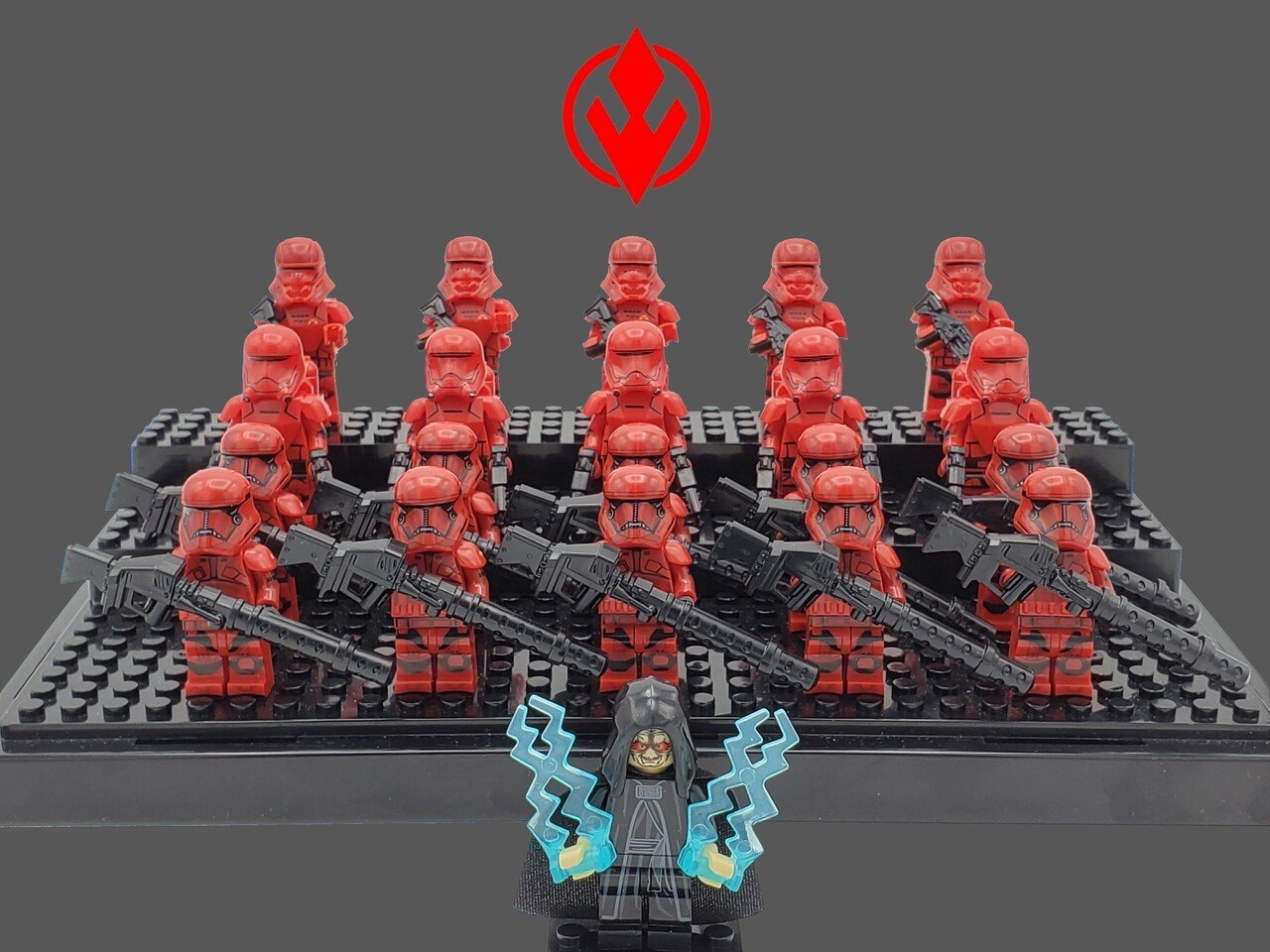 21pcs Star Wars The Final Order Emperor Palpatine Sith Troopers Minifigures Toys