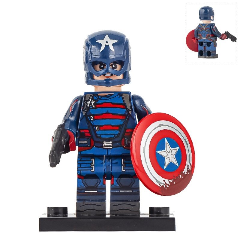 John Walker/Captain America The Falcon and the Winter Soldier Marvel Minifigures
