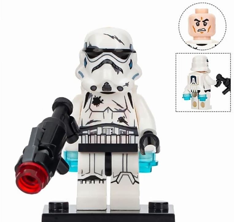 Imperial Jetpack Stormtrooper (Jumptrooper) Star Wars Minifigures Block Toys