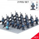 21pcs Male Nite Owls and Bo-Katan Kryze Star Wars The Mandalorian Minifigures