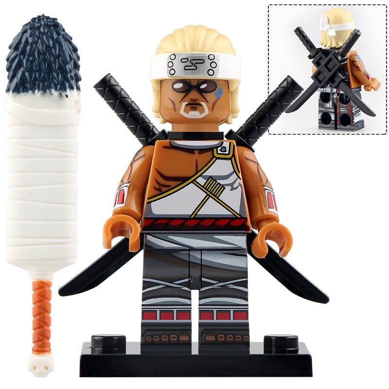 Killer Bee with Samehada Sword - Naruto Series Minifigures Block Toys
