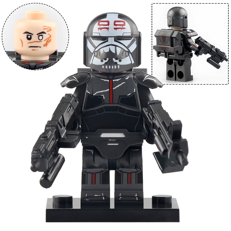 Wrecker (Clone Force 99) Star Wars The Bad Batch Minifigures Block Toys