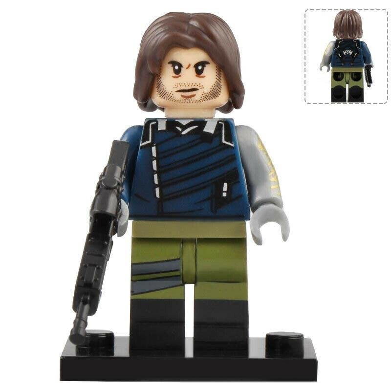 Winter Soldier (Bucky Barnes) Marvel Infinity War Minifigure Block Toy Gift