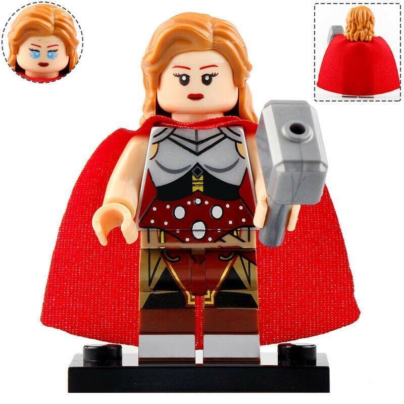 Jane Foster (Lady Thor) Avengers Marvel Universe Custom Minifigures Toys