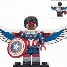 Captain America/Sam Wilson - The Falcon and the Winter Soldier Minifigures Block