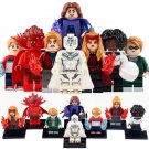 8pcs Marvel WandaVision Scarlet Witch White Vision Agatha Mephisto Minifigures