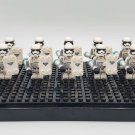 10pcs Star Wars First Order Riot Control Stormtroopers Custom Minifigures Toys