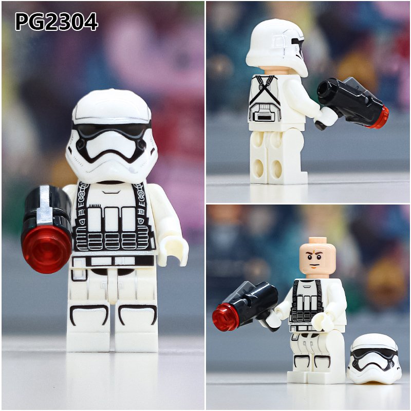 First Order Heavy Artillery Stormtrooper Star Wars Minifigures Block Toys