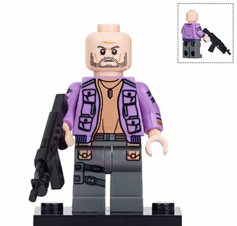 Batroc the Leaper - The Falcon and the Winter Soldier Minifigures Block Toy