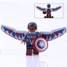 Captain America (Sam Wilson) Falcon and the Winter Soldier Minifigures Block Toy