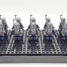 10pcs The Mandalorian The Nite Owls Star Wars Custom Minifigures Building Toys