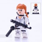 Black Widow Natasha (White Suit) Marvel Super Heroes Minifigures Block Toys