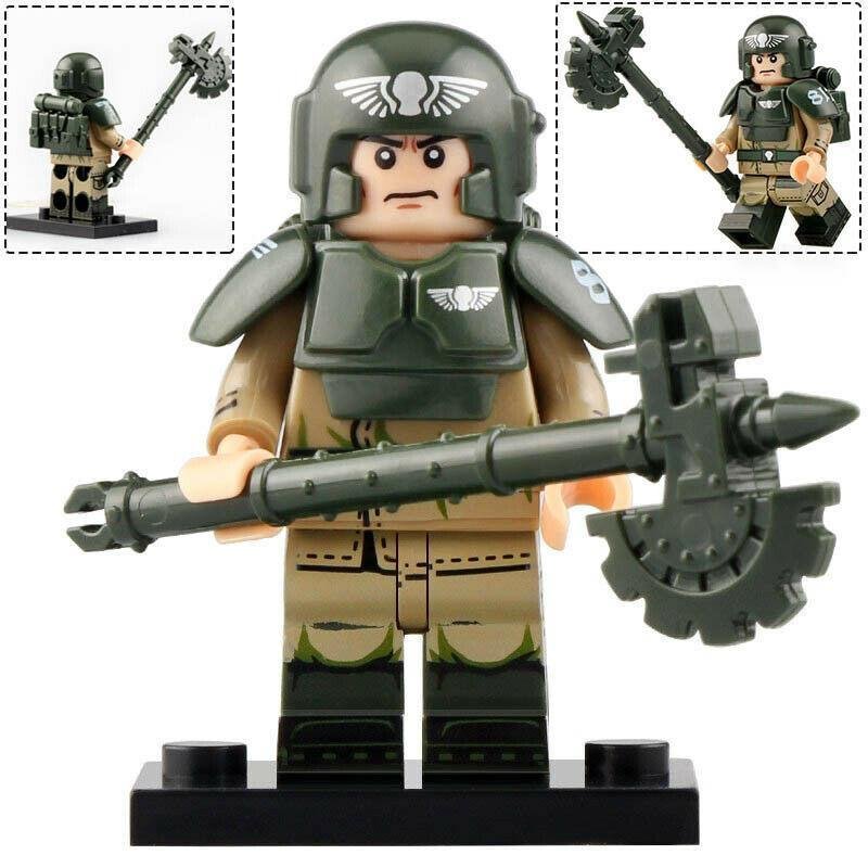 Engineering Corps Military Army City Police Minifigure Building Toys