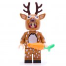 Sika Deer Guy - Mascot Animal Costume Minifigures Block Toys