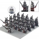 21pcs Mordor Orcs Heavy Armored Army The Lord Of The Rings Minifigures Toys