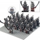 21pcs Azog's Guldur Orc army Gundabad Orcs The Lord Of The Rings Minifigures Toy