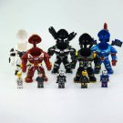 5pcs Large Iron Man Iron Patriot War Machine Hulkbuster Starboost Minifigures