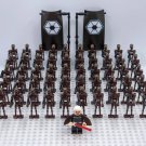 51pcs Count Dooku and Commando Droid Army Star Wars Minifigures Toys