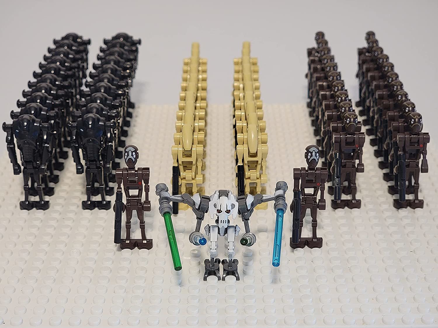 63pcs Star Wars General Grievous Super Battle Droids Commando Droids Minifigures