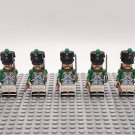 5Pcs Italian Light Infantry Soldiers Italian Army Napoleonic Wars Minifigures