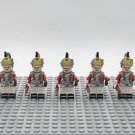 5Pcs Spanish Cuirassiers Cavalry Spanish Army Napoleonic Wars Minifigures