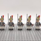 5Pcs French Cuirassiers Cavalry French Army Napoleonic Wars Minifigures