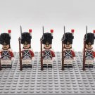 5Pcs Swiss 4th Line Infantry Grenadiers Swiss Army Napoleonic Wars Minifigures